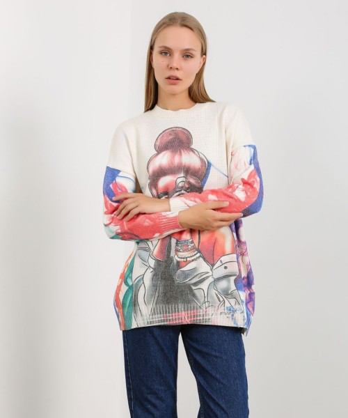 Принтовые свитера