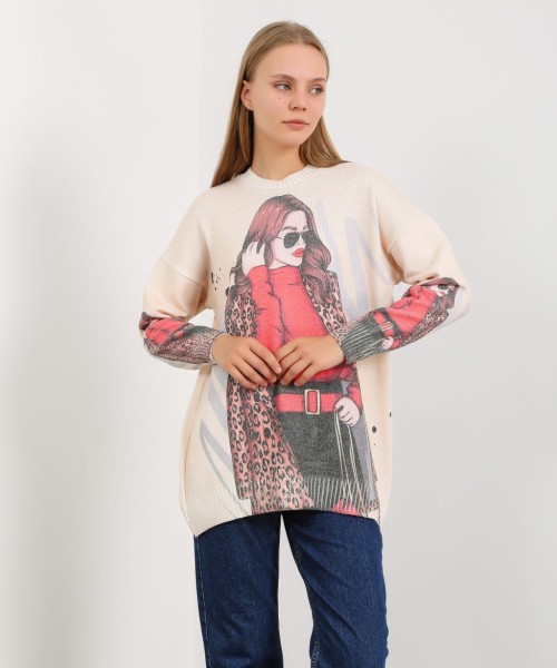 Принтовые свитера