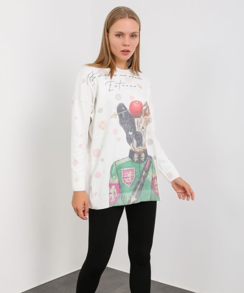 Принтовые свитера