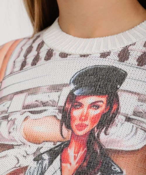 Принтовые свитера