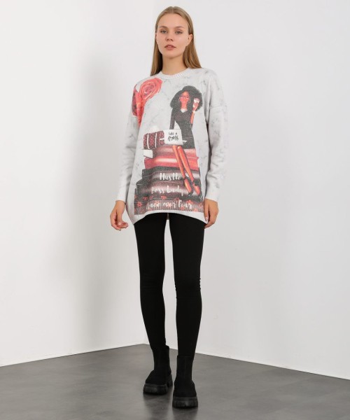 Принтовые свитера