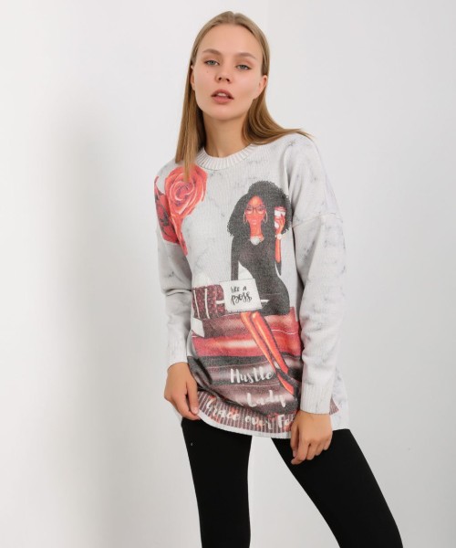 Принтовые свитера