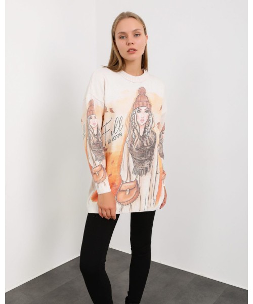 Принтовые свитера