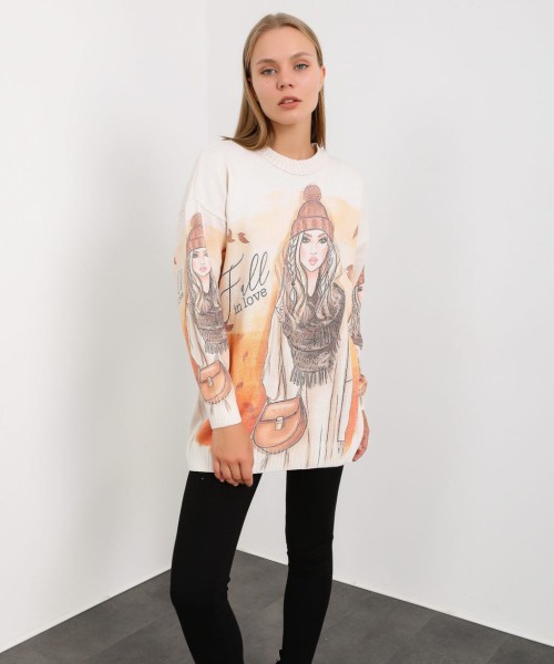 Принтовые свитера