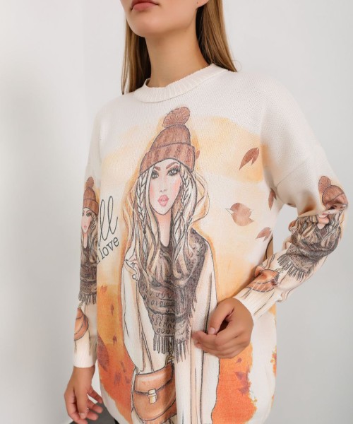 Принтовые свитера