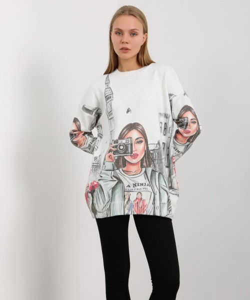 Принтовые свитера