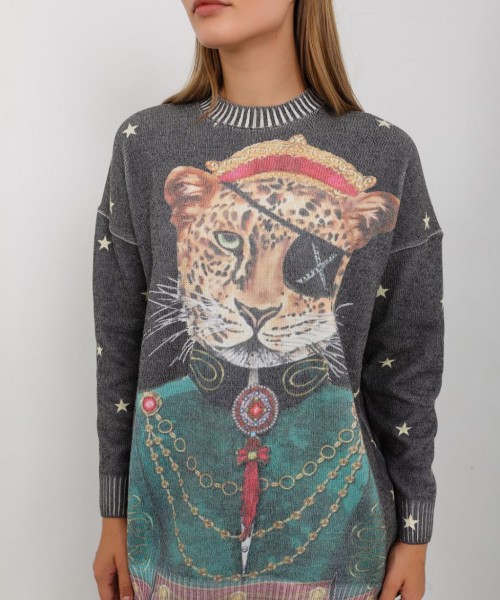 Принтовые свитера