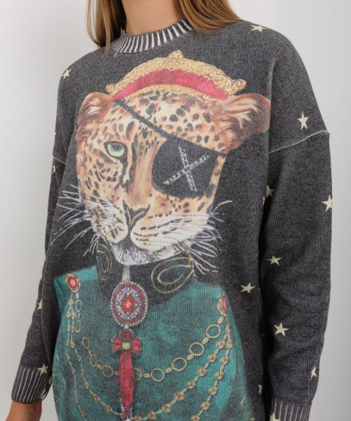 Принтовые свитера