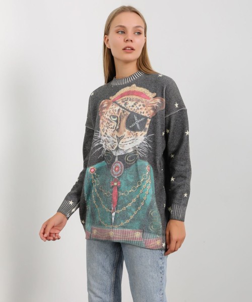 Принтовые свитера