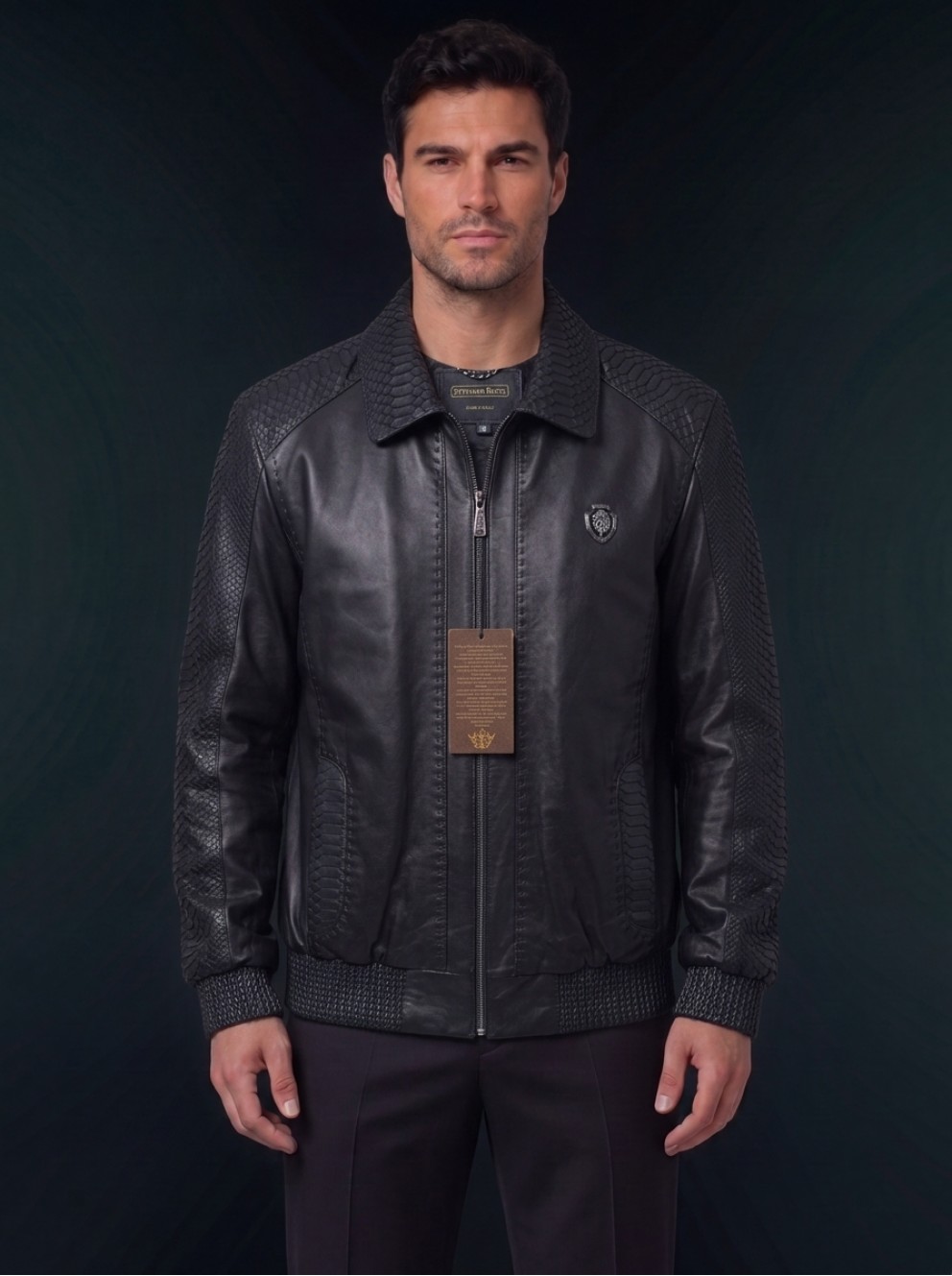Leather jacket