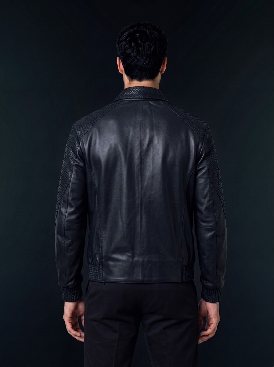 Leather jacket